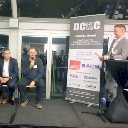 Panel of speakers at DCNC Luna Park