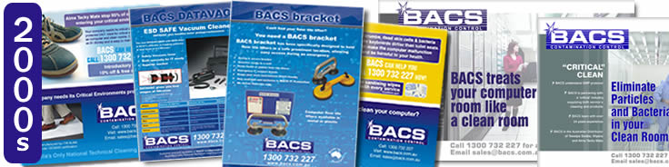 BACS historical flyers 2000s