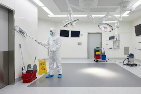 clinical medical sterile cleaning