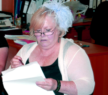 Suzanne at Melbourne Cup 2009