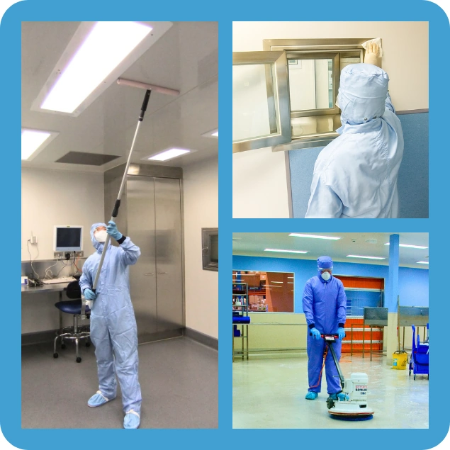 cleanroom and laboratory cleaning services