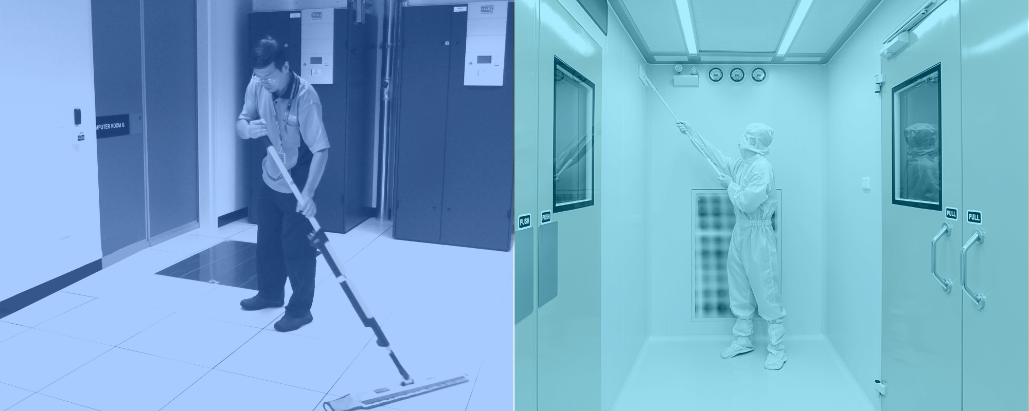 Data Centre and Cleanroom Cleaning