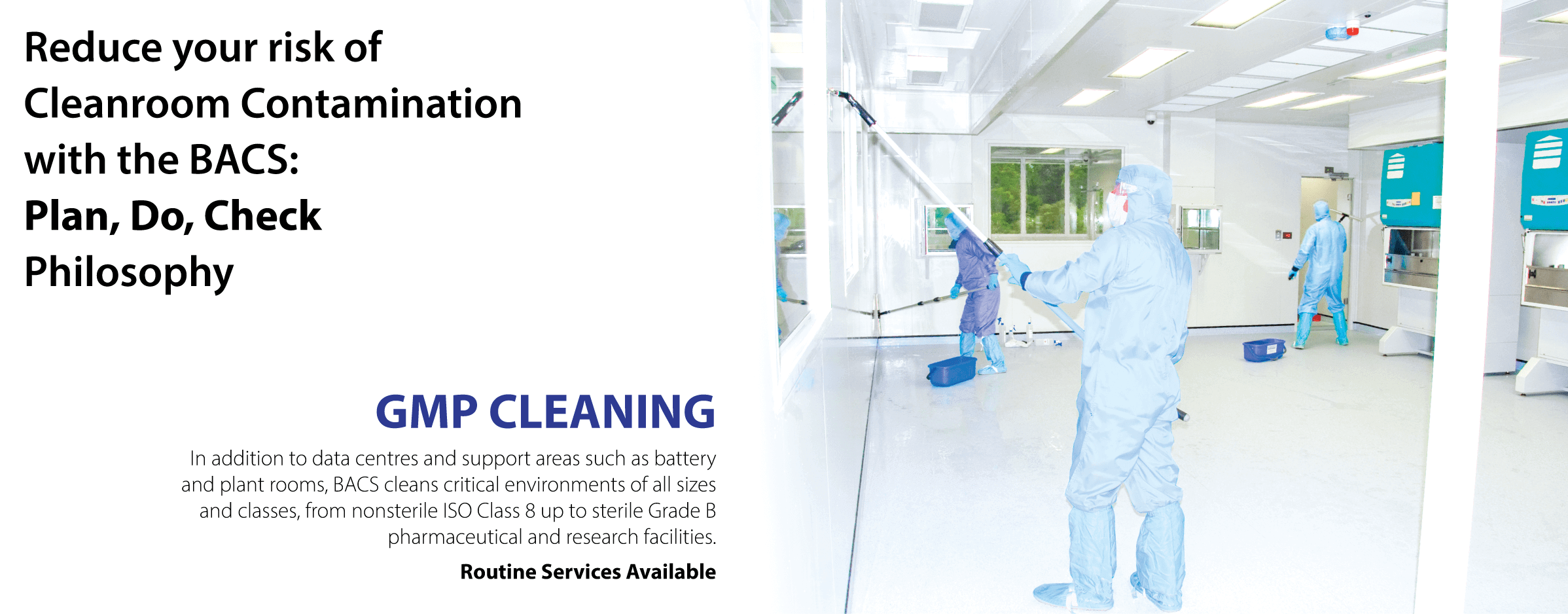 BACS cleanroom service