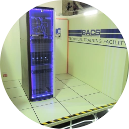 Live data centre training facility