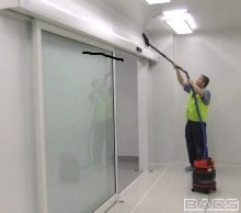 Cleanroom post-construction cleaning